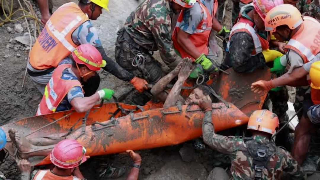 Two workers were rescued alive from a hydropower tunnel in Nepal, nine days following the disaster