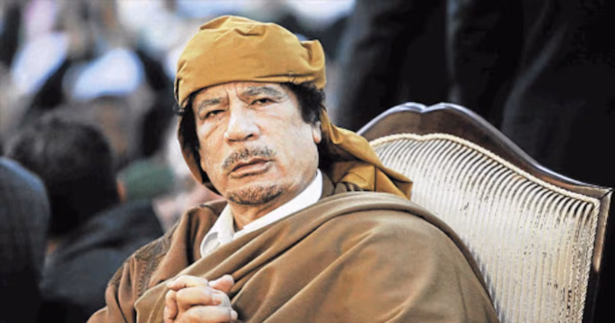 Drugs featuring Gaddafi's image have been confiscated in Libya