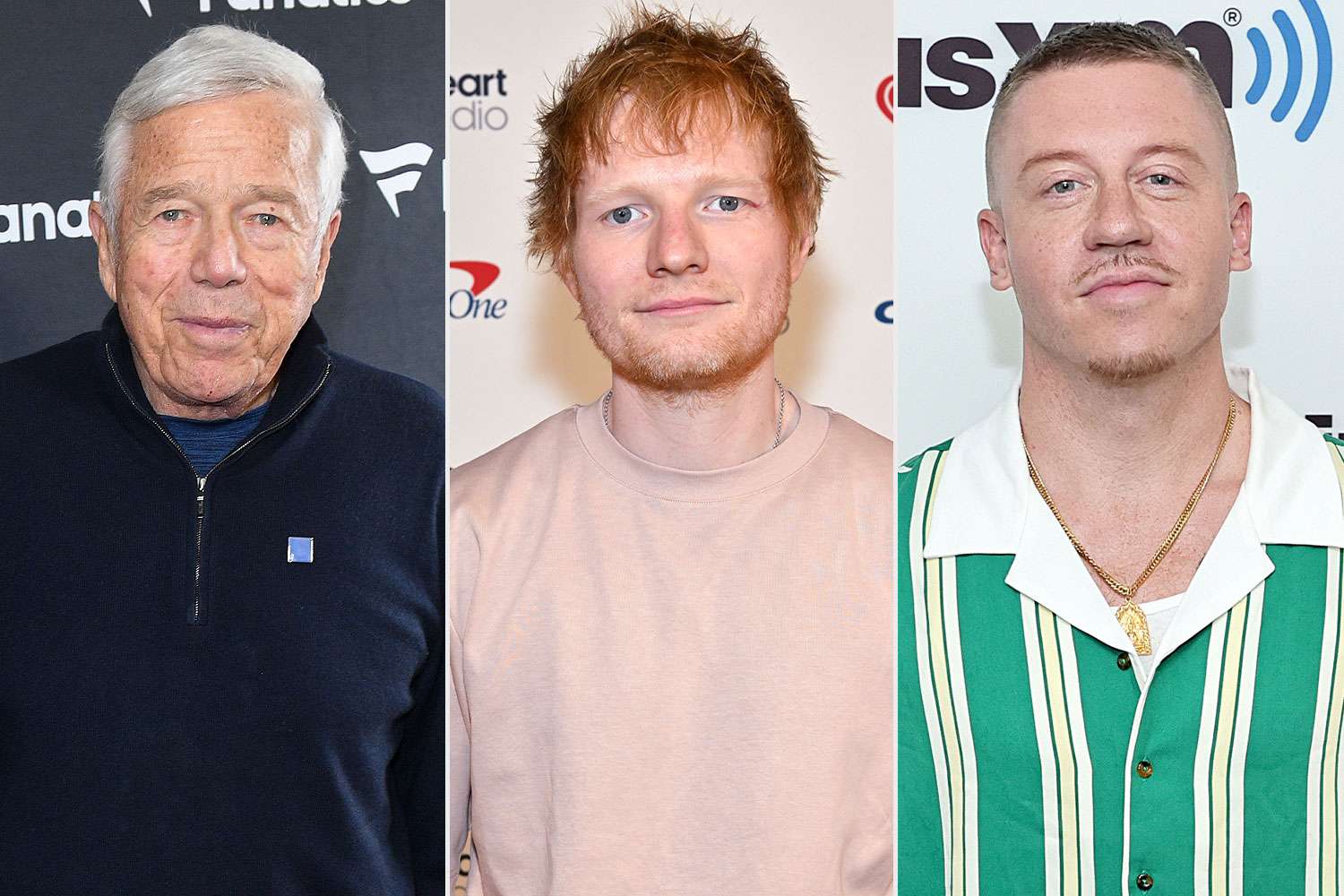 Ed Sheeran has requested that Robert Kraft match his $2 million donation for humanitarian aid