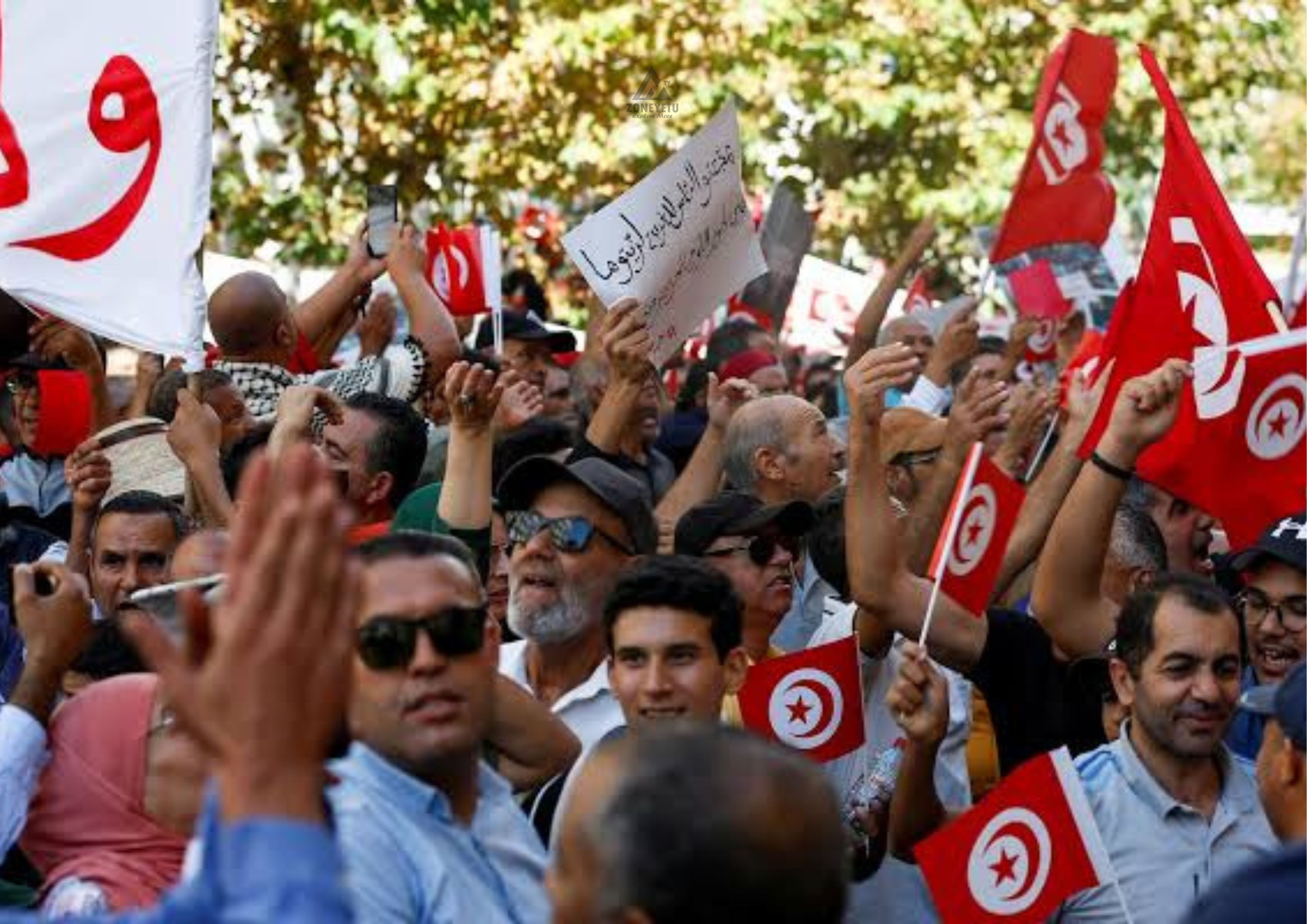 Polisi wa Tunisia Wakabiliana na Waandamanaji Jijini Tunis Huku Hasira Dhidi ya Serikali Ikiongezeka
