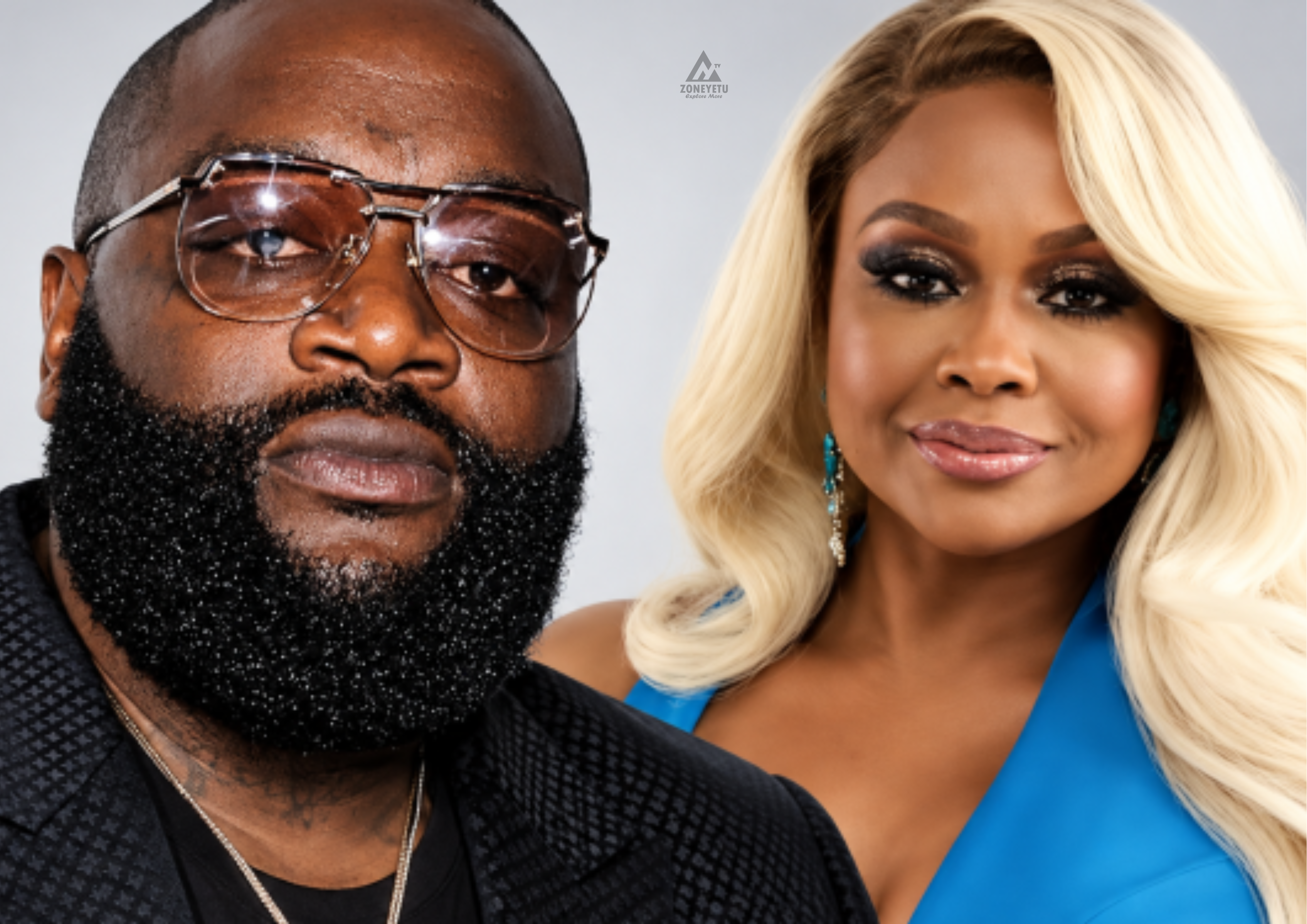 Phaedra Parks Amtetea Rick Ross Baada ya Kukamatwa kwa Tuhuma za Kunyonga, Amwita 'Dubu Mkubwa Mpole'