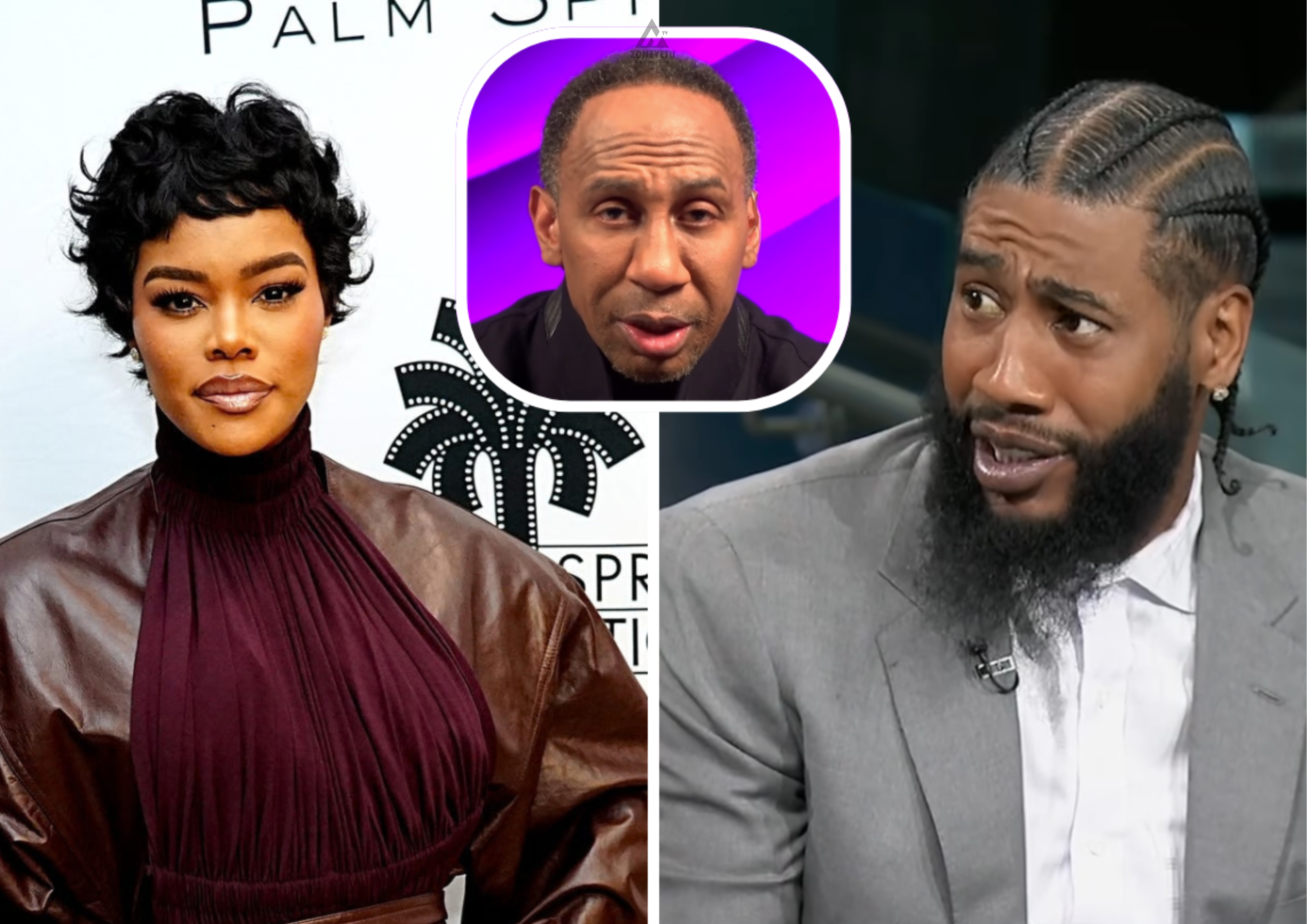 Stephen A. Smith Awaomba Radhi Teyana Taylor na Iman Shumpert kwa Madai ya Uongo ya Talaka