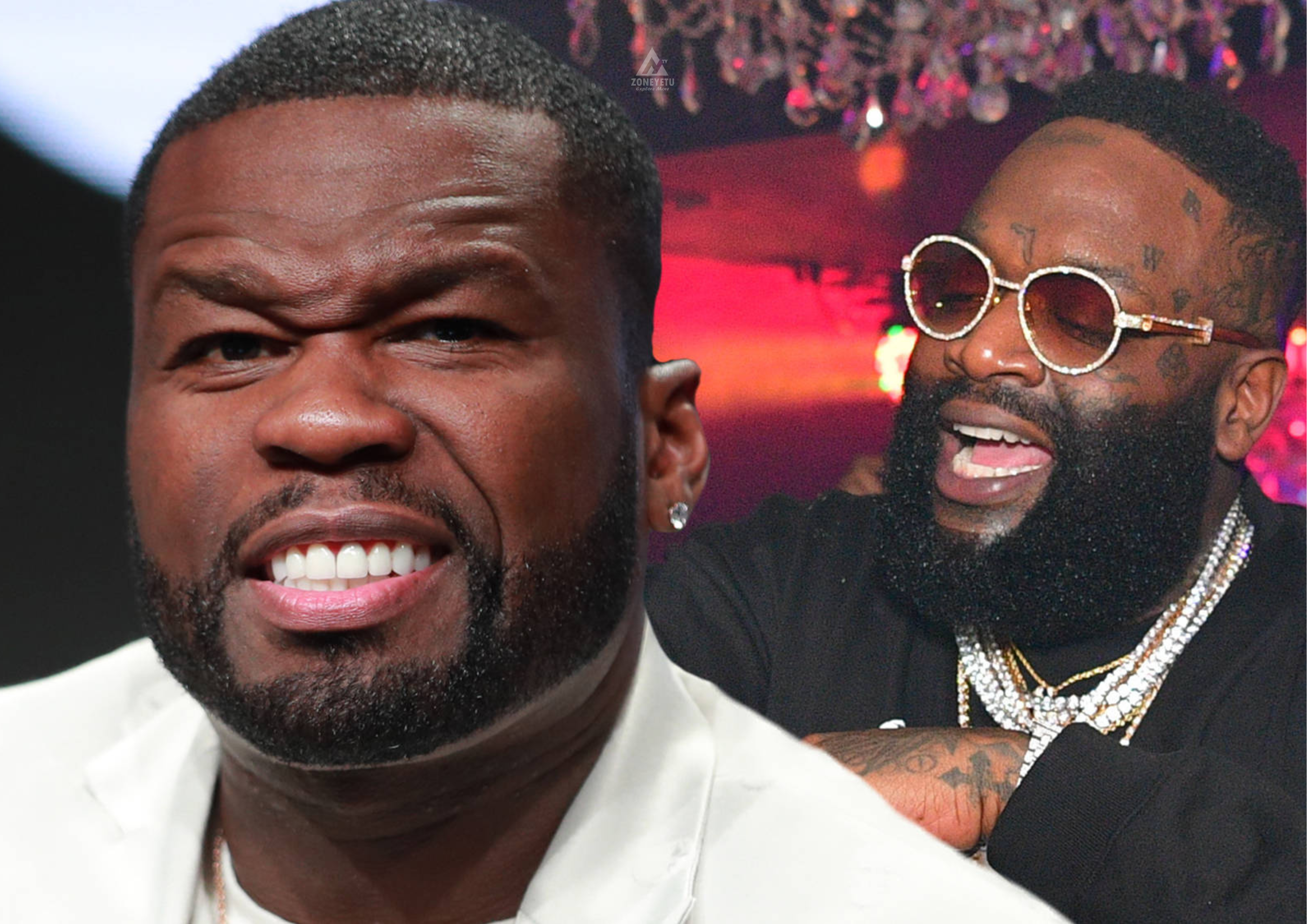Kutoka Wingstop 21 Hadi Mmoja: Rick Ross Amjibu 50 Cent kwa Kujivunia Hisa
