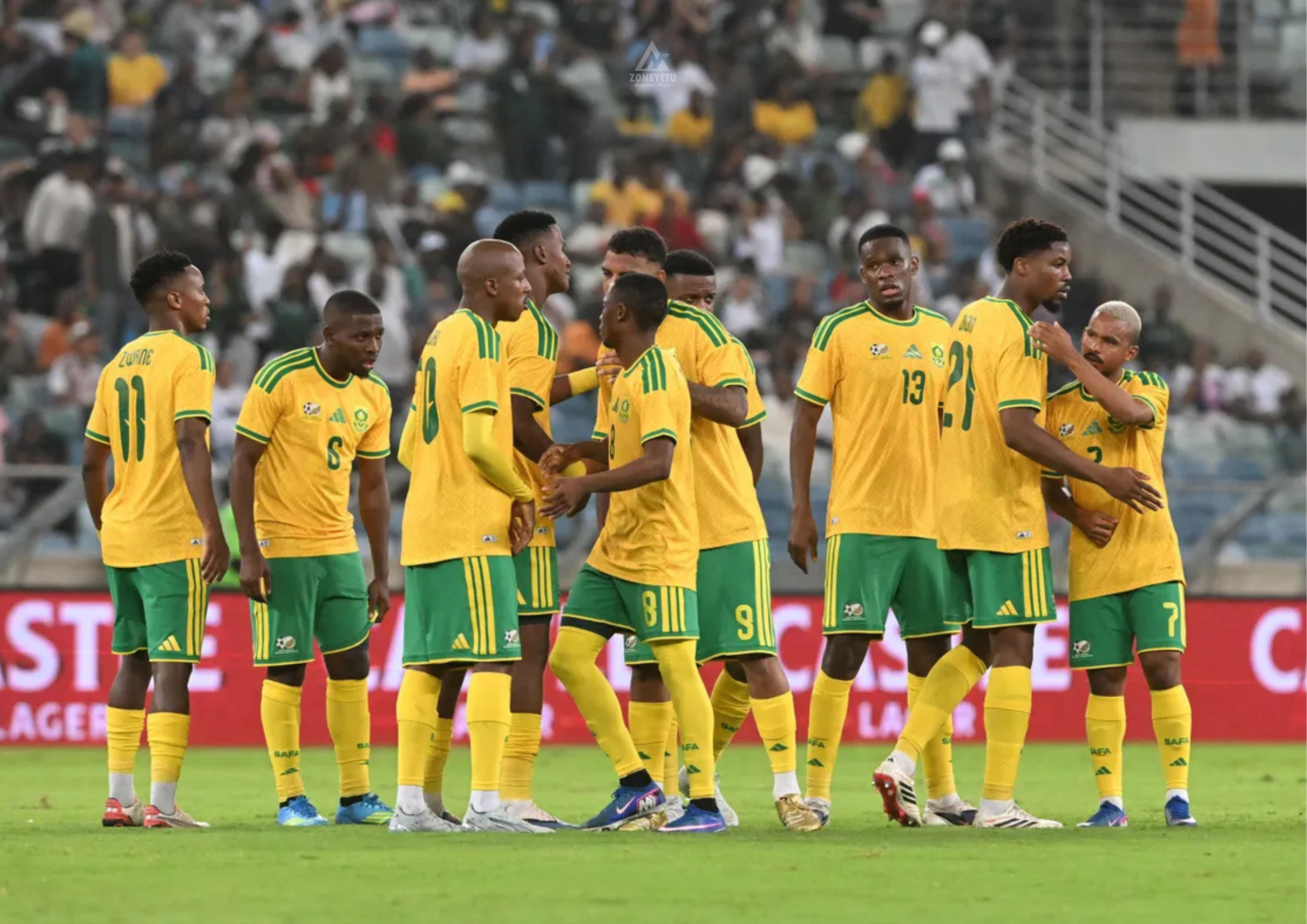 Mosimane Ataja Kikosi cha Awali cha Afrika Kusini kwa Mechi Mbili za AFCON Dhidi ya Kenya