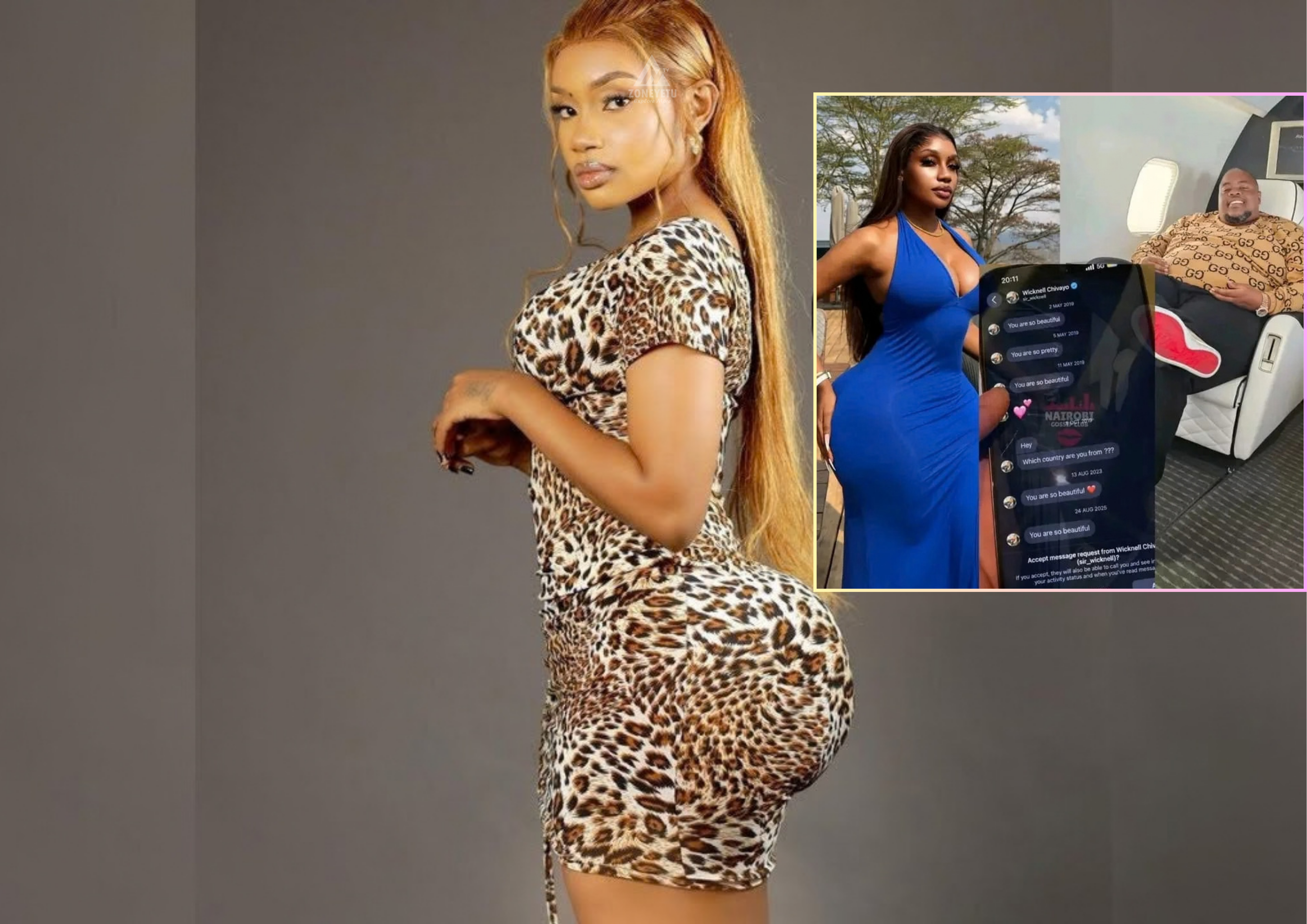Poshy Queen Amkataa Bilionea Wicknell Chivayo: “Mapenzi Yangu Hayauzwi”