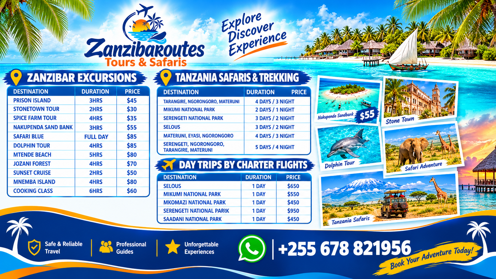 Zanzibar Routes