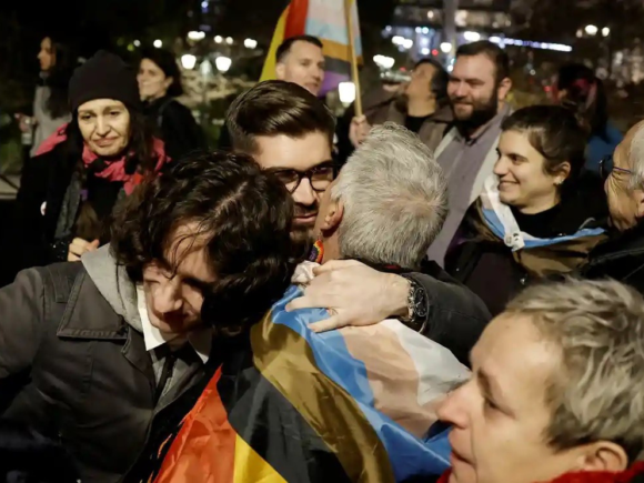 Greece becomes first Orthodox Christian country to allow same-sex marriage.