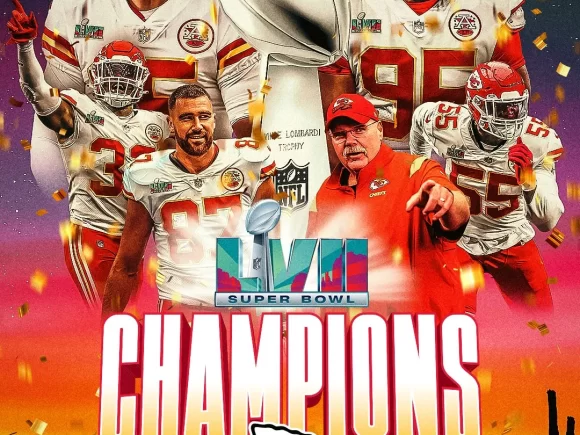 The winner and still champion … the Kansas City Chiefs.