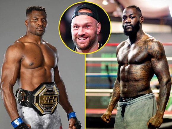 Tyson Fury says Francis Ngannou’s power is nothing compared to Deontay Wilder 