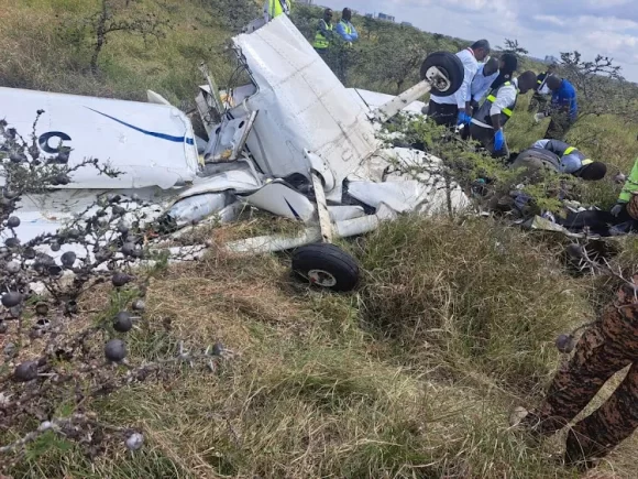 Planes Collide Mid-air Killing Two In Kenya