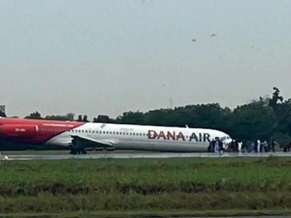 Investigation Into Dana Air Runway Incident in Lagos Started by NSIB