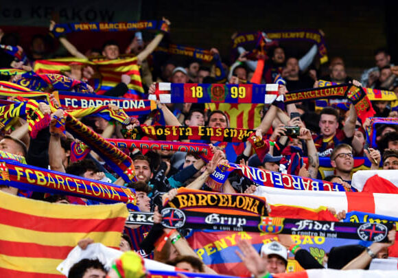 UEFA punished Barcelona for their supporters’ Nazi salutes and monkey antics during the PSG match