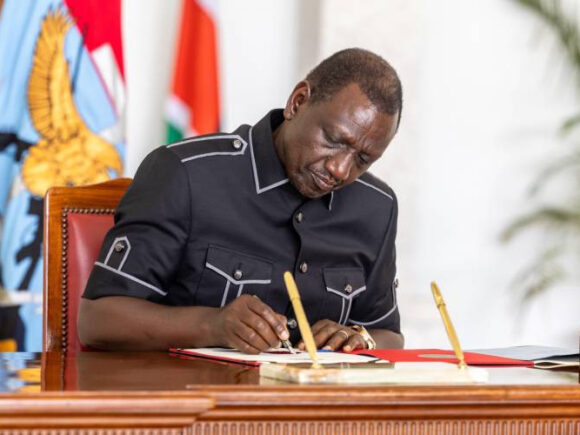 Ruto signs legislation designating Mazingira Day as a public holiday