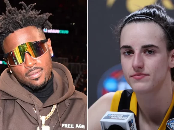 After notorious NFL player Antonio Brown made offensive remarks about her on social media, Caitlin Clark blocked him