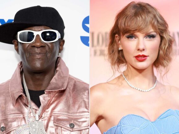 After listening to Taylor Swift’s new album, Flavor Flav said he wanted to “punch anyone who hurt” her