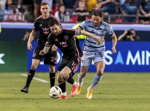 ‘Amazing’ strike from Lionel Messi lifts Inter Miami FC over Sporting KC 3-2