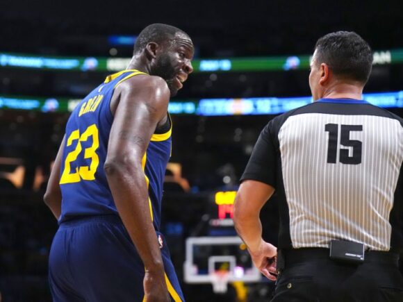 Draymond Green, who was struck in the face, questions hypocrisy