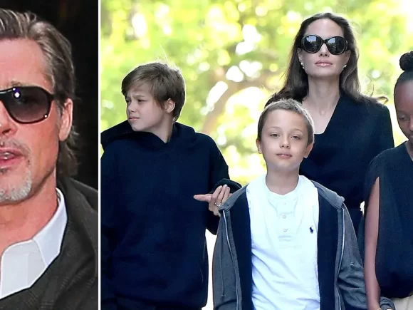 The children of Angelina Jolie and Brad Pitt are choosing sides in their parents’ ongoing divorce battle