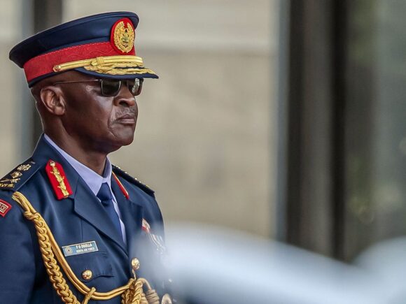 The military chief of Kenya perishes in a helicopter crash