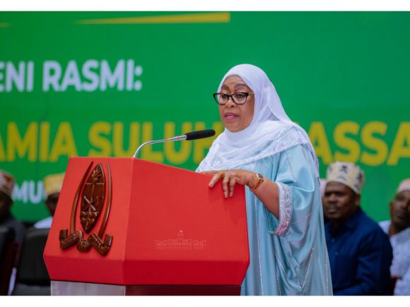 The President of the United Republic of Tanzania, Samia Suluhu Hassan Is Upset By Tax Evasion Businessmen