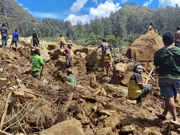 Rescue crews in Papua New Guinea don’t anticipate discovering survivors in the landslide