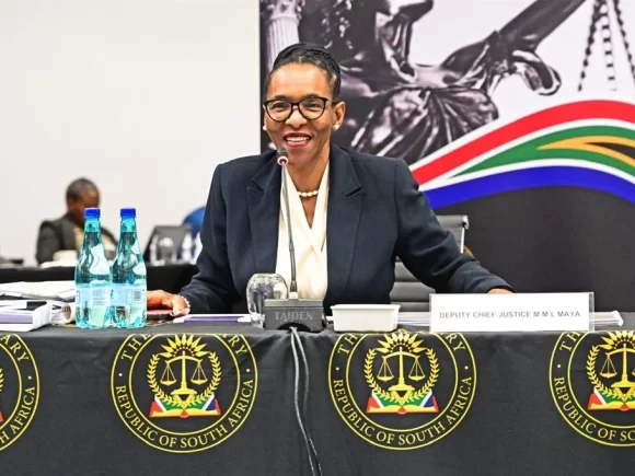 The lady in charge of South Africa’s legal future is Mandisa Maya