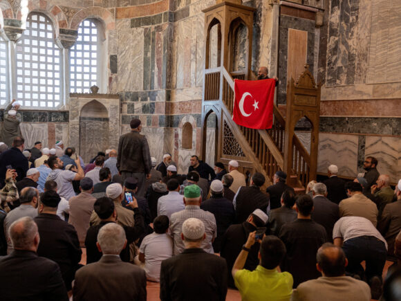 Turkey allows Muslims to worship in an old church with priceless mosaics