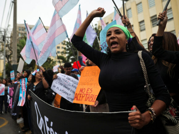 Protesters in Peru criticize a new insurance regulation that labels transgender individuals as mentally sick