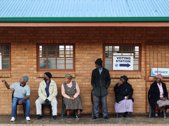 Voting has begun in South Africa in an election that might see the ANC lose its majority