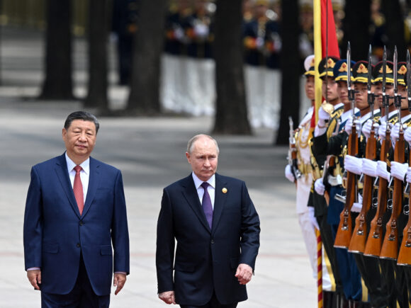 Putin and Xi vow deeper ties and denounce the United States as Russia advances in Ukraine