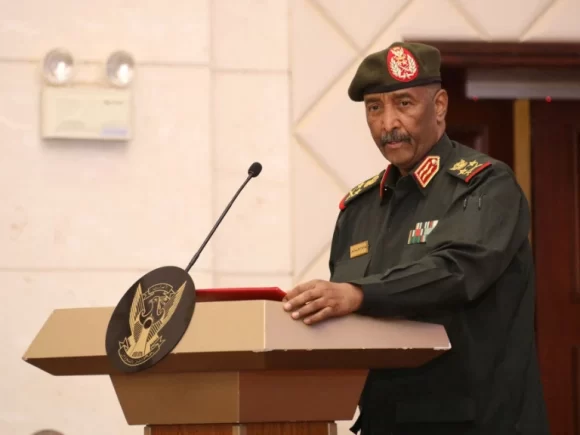 No negotiations or ceasefire until the RSF is vanquished, according to Sudanese Army Chief Burhan