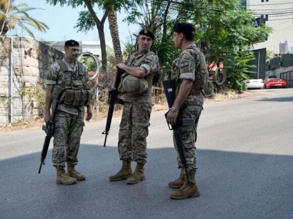 The US Embassy in Lebanon was shot at by a gunman, the army said