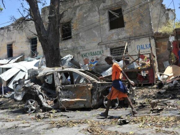 At least 55 people die in fighting between two clans in Somalia