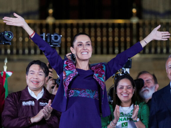 Claiming a Sweeping Mandatory to Become the First Female President of Mexico, Claudia Sheinbaum