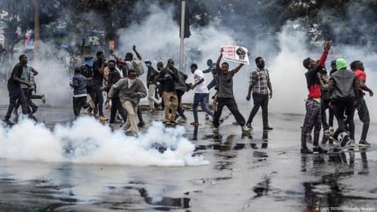 Kenyan tax protests resulted in one death and nearly 200 injuries