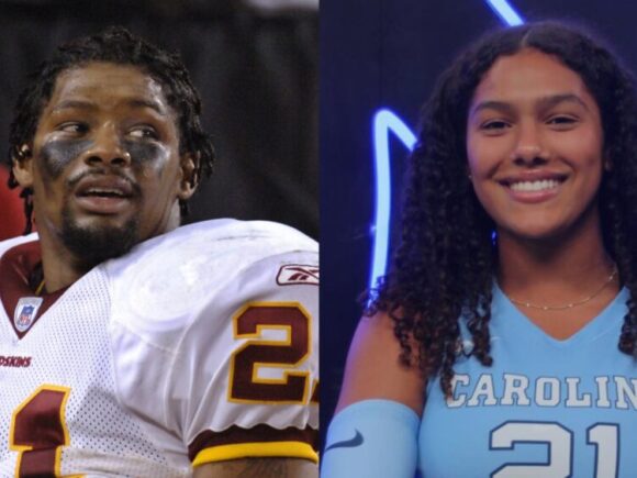 Jackie, the daughter of Sean Taylor, will play volleyball for UNC with her late father’s number