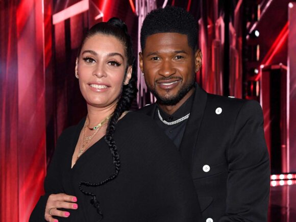 ‘My Best Friend’ is how Usher praises his wife Jennifer Goicoechea during a date night benefit in New York