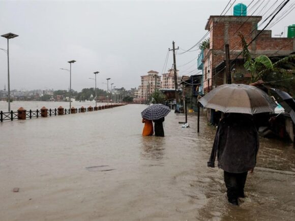 In Nepal, landslides caused by heavy rainfall result in 11 fatalities and 8 missing