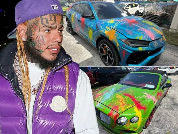 IRS auctions off luxury cars seized from rapper Tekashi 6ix9ine