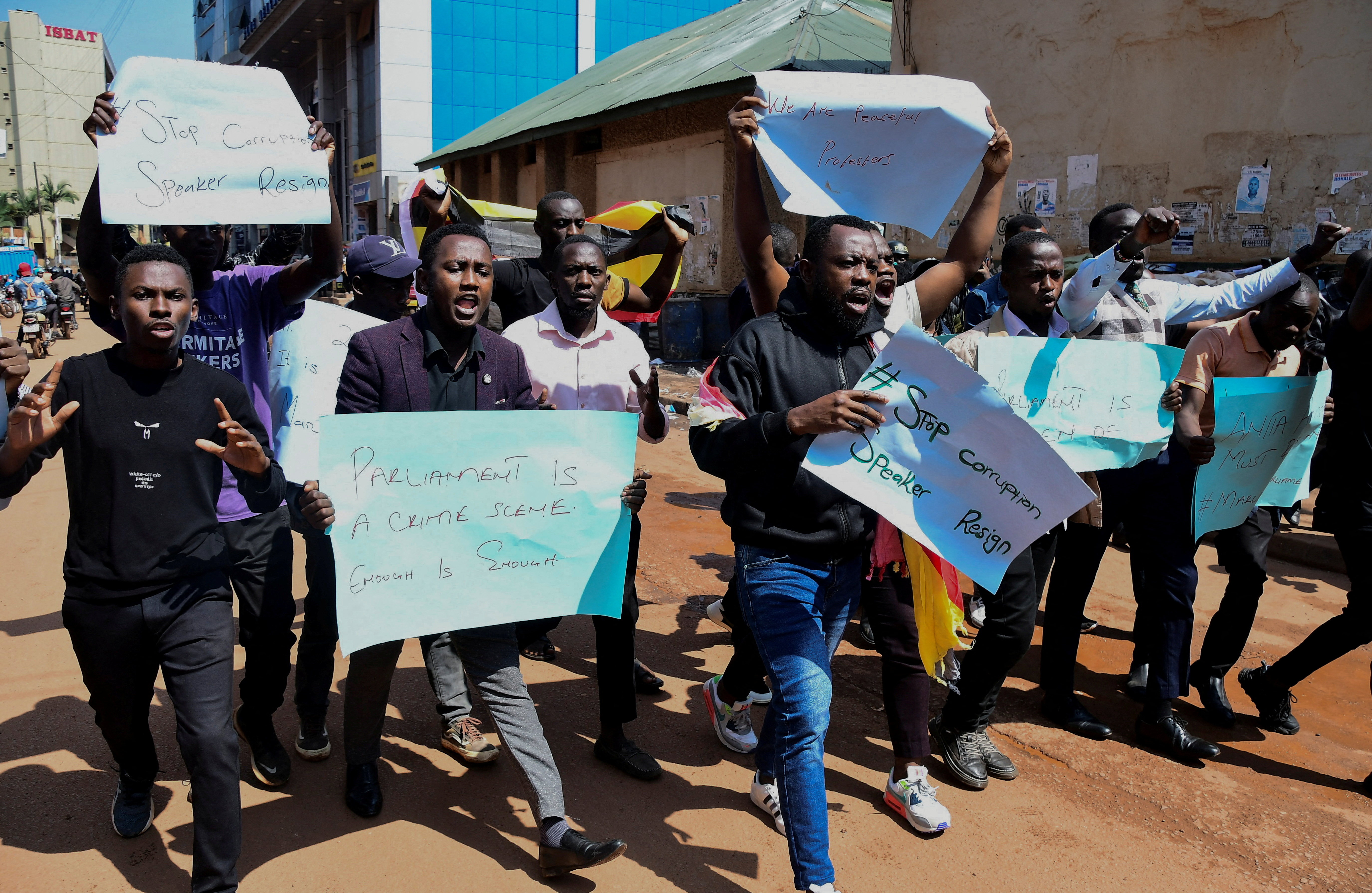 The military of Nigeria threatens to step in to put an end to the violence during impending protests