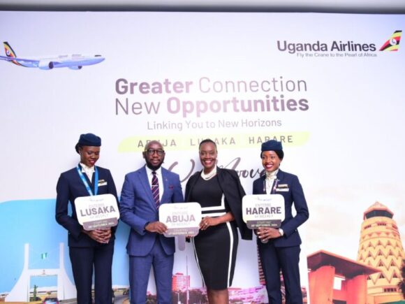 Uganda Airlines will begin service to Lusaka, Harare, and Abuja