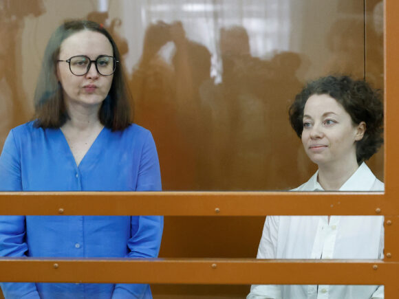 Russia gives a playwright and director a six-year sentence for “justifying terrorism”