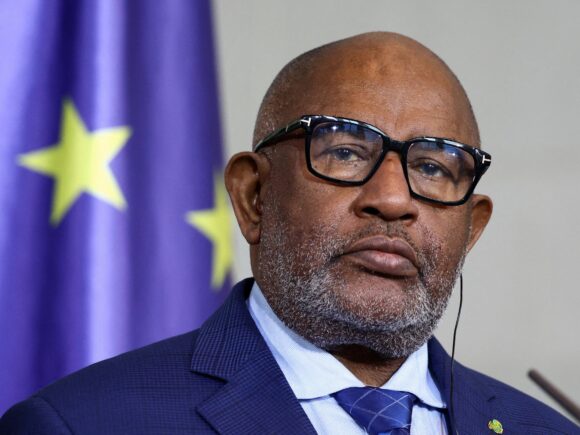 The President of the Comoros, Assoumani, awarded his son a position in the government