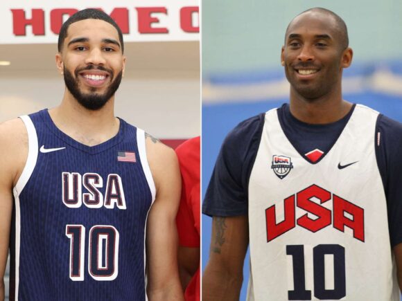 “Nothing Short of an Honor,” according to Jayson Tatum, who will wear Kobe Bryant’s No. 10 Team USA jersey at the Olympics