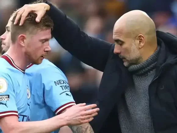 Man City manager Guardiola claims De Bruyne is not going anywhere