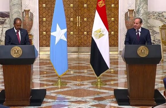 Egypt has reportedly sent arms to Somalia after reaching a security agreement, according to sources