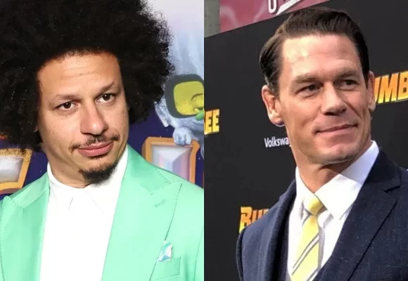 Eric André was hospitalized for a concussion after John Cena threw him “through a shelf” (Exclusive)