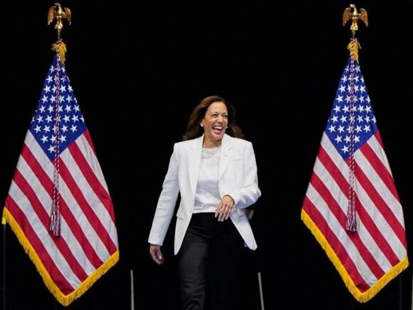 Harris supports arming Israel with guns and pledges to take a harsher stance on migration