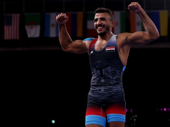 Egyptian wrestler accused of sexual assault is detained in Paris