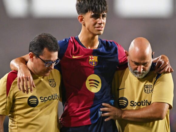 Barcelona’s Bernal has unfortunately suffered an ACL rupture